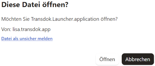 transdok installieren